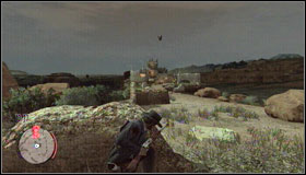 During your journey, you will find many chests and you will be able to hide behind them - Walkthrough - Northern Mexico - [D] Vicente De Santa - Walkthrough - Northern Mexico - Red Dead Redemption - Game Guide and Walkthrough