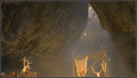 Follow Dutch, on the stairs turn left - right side is blocked by a fire - Walkthrough - The North - [G] Agent Edgar Ross - Walkthrough - The North - Red Dead Redemption - Game Guide and Walkthrough