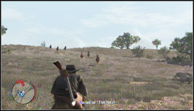 Soon you will have to cross the river #1 and you will be attacked by some robbers #2 - Walkthrough - [A] Home Missions - Abigail - Walkthrough - The North - Red Dead Redemption - Game Guide and Walkthrough