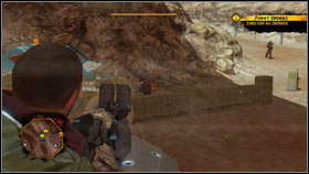 Kill soldiers inside the car with the welder #1 - Main Missions - Dust - Main Missions - Red Faction: Guerrilla - Game Guide and Walkthrough