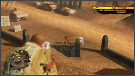 Along with some guerrilla soldiers #1, you have to go to the hill and prepare your machine gun #2 - Main Missions - Badlands - Main Missions - Red Faction: Guerrilla - Game Guide and Walkthrough