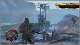 You will have to go through the guarded EDF terrain now - Main Missions - EOS - part 2 - Main Missions - Red Faction: Guerrilla - Game Guide and Walkthrough