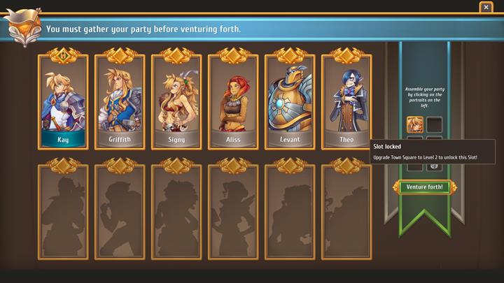 Upgrading the Town Square to the 2nd level allows taking six companions. - General advice - Gameplay Basics - Regalia: Of Man and Monarchs Game Guide