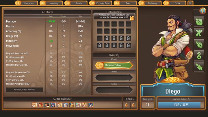 How to recruit for the party: he joins the party in chapter 3 - All party members and how to recruit them | Citizens - Citizens - Regalia: Of Man and Monarchs Game Guide