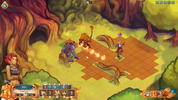 The remaining part of the battle is very easy - Example battles | Dungeons and combat - Dungeons and combat - Regalia: Of Man and Monarchs Game Guide