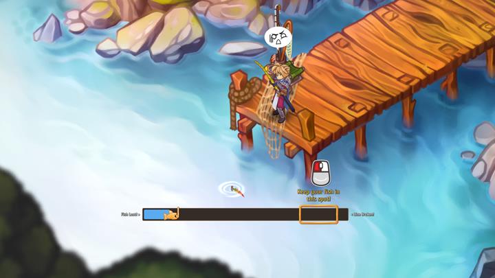 After that, upgrade the bridge to the second level of experience and start fishing - Finishing royal quests in Chapter 1 | Walkthrough for Chapter 1 - Walkthrough for Chapter 1 - Regalia: Of Man and Monarchs Game Guide
