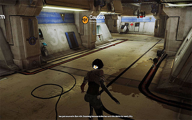 On your way to the Madame's place of staying, you will pass by the door to a (Tech Room that can be opened - Getting through the first part of the prison - Episode 4 - Remember Me - Game Guide and Walkthrough