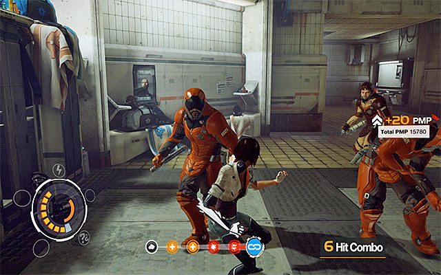 At first glance, prison enforcers are no different than the Law Enforcers that you encountered in episode 2 - Steal Sergeant Vaughan's memories - Episode 4 - Remember Me - Game Guide and Walkthrough