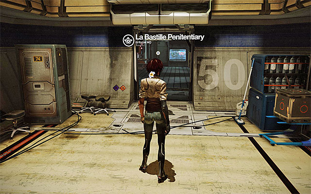 Go ahead, take the stairs to reach the SAT Hatch - Get through the second part of the prison - Episode 4 - Remember Me - Game Guide and Walkthrough