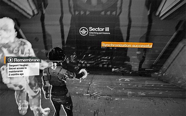 Turn right and take the stairs to another remembrane - Get through the second part of the prison - Episode 4 - Remember Me - Game Guide and Walkthrough