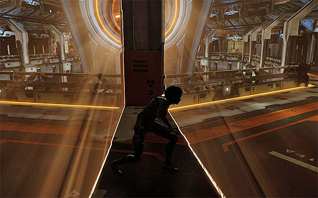 You can now go right and cover behind the other pillars as you go - Avoid the Brain Drainer - Episode 4 - Remember Me - Game Guide and Walkthrough