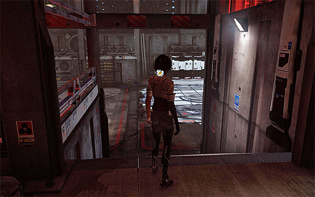 Go to the red-lit corridor to the interrogation room - Reach the interrogation room - Episode 4 - Remember Me - Game Guide and Walkthrough