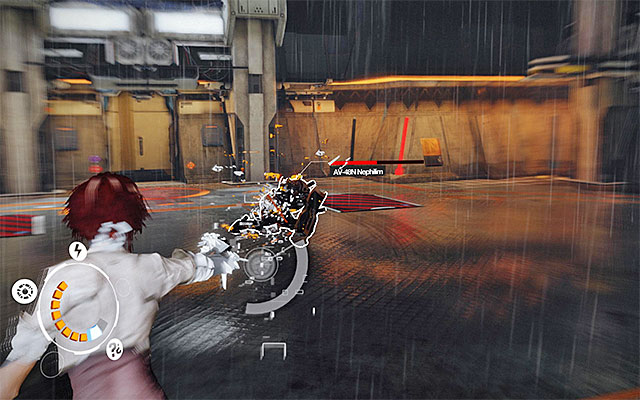 Notice that after the explosion, the Nephilim remains without its shield for some time - Reach the servers in the Bastille Stronghold - Episode 4 - Remember Me - Game Guide and Walkthrough