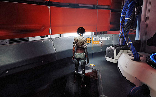 Listen to the conversation with Edge and start by taking a very careful look around the server room - Free the prisoners' memories - Episode 4 - Remember Me - Game Guide and Walkthrough