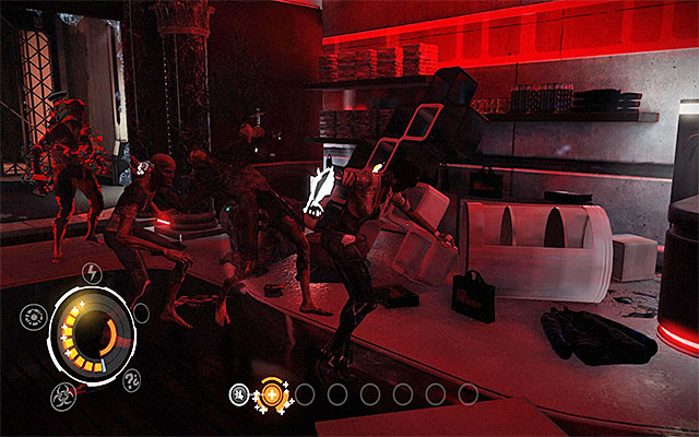 Stay vigilant because, right after you walk into the next area, you will be attacked by Prowler Leapers and a Skinner Leaper - Reach the Rotunda - Episode 5 - Remember Me - Game Guide and Walkthrough