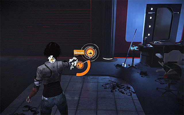 After you climb the ladder, use the SAT Hatch) if you need to, and open the nearby door - Reach the Rotunda - Episode 5 - Remember Me - Game Guide and Walkthrough