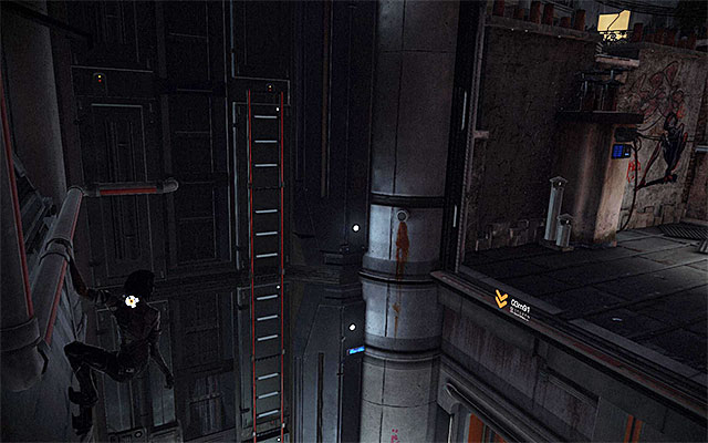 Jump over the balustrade and lean back to perform a leap - Make it through the demolished rotunda - Episode 5 - Remember Me - Game Guide and Walkthrough