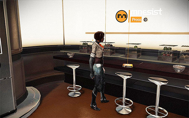 Remain in the corridor in which you have just fought and use the Spammer on the Glass door of the office to the right - Explore the commercial pavilion - Episode 5 - Remember Me - Game Guide and Walkthrough