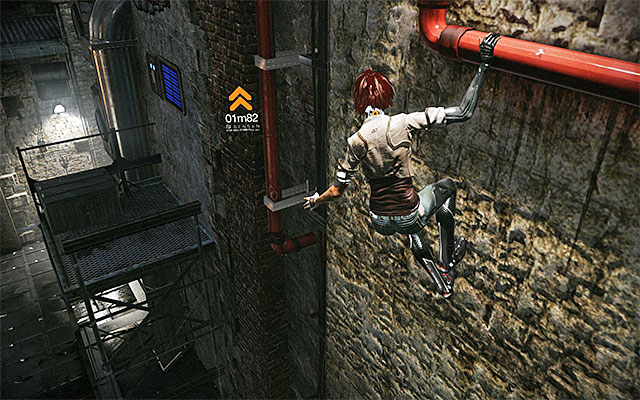 Wait for Traces jet to crash and listen to the conversation with Edge Explore this location - Reach the Memorize HQ - Episode 5 - Remember Me - Game Guide and Walkthrough