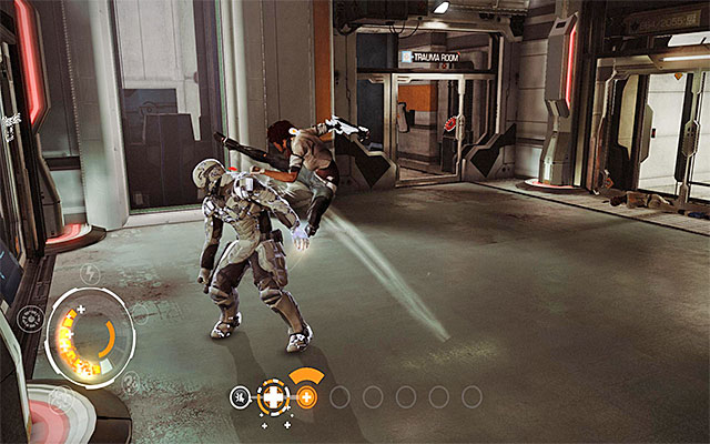 Soon, an Elite Enforcer accompanied by a group of Reconversion Leapers will enter the room - Defeat the enforcers - Episode 6 - Remember Me - Game Guide and Walkthrough