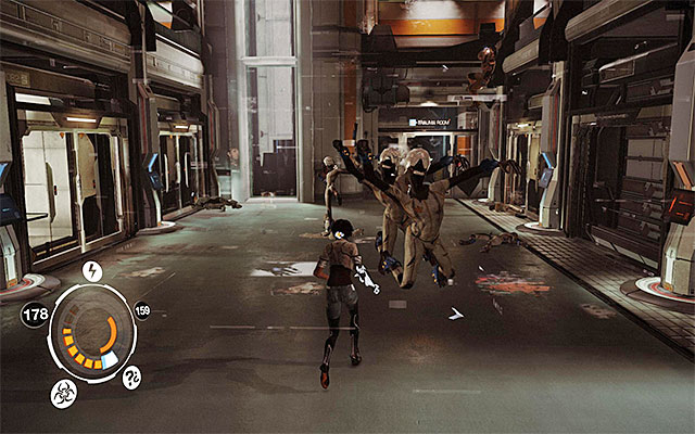 You have probably noticed that elimination of the enforcer decreased the aggression level in the mutants that he used to control - Defeat the enforcers - Episode 6 - Remember Me - Game Guide and Walkthrough