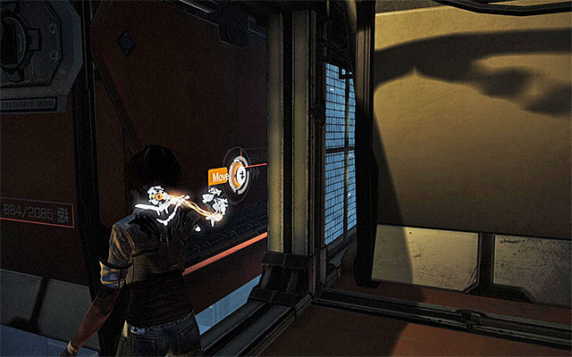 Take a leap towards the cell that you have just lowered and turn right - Catch up with the captive hunter's cell - Episode 6 - Remember Me - Game Guide and Walkthrough