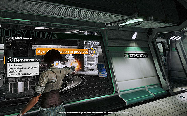 After you regain control over Nilin, listen to the conversation with Edge and leave the cell - Find Doctor Quaid - Episode 6 - Remember Me - Game Guide and Walkthrough