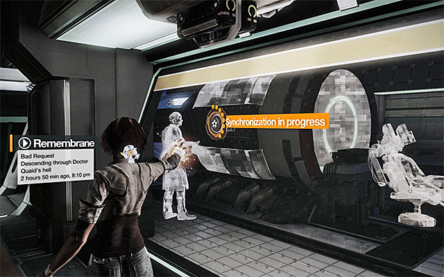 After you have dealt with the enemies, locate another remembrane and activate it - Find Doctor Quaid - Episode 6 - Remember Me - Game Guide and Walkthrough