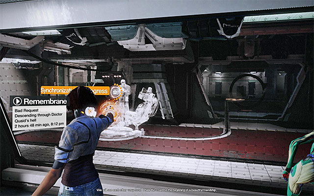 Take a look around the area where you have just fought the recent fight and find a remembrane - Find Doctor Quaid - Episode 6 - Remember Me - Game Guide and Walkthrough