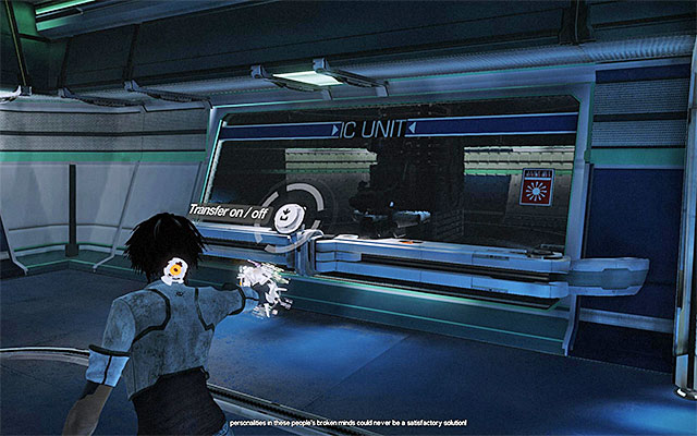 Locate the medical room marked as the IC Unit 1, enter the aiming mode and aim at the Medical Chair control panel - Find Doctor Quaid - Episode 6 - Remember Me - Game Guide and Walkthrough