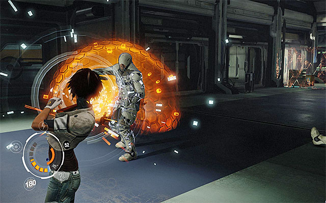 The second phase will require you to eliminate Heavy Prison Enforcers and Elite Enforcers but, instead of Seraphim, you will have to fight ale two AV-48N Nephilim robots - Eliminate Doctor Quaid's bodyguards - Episode 6 - Remember Me - Game Guide and Walkthrough