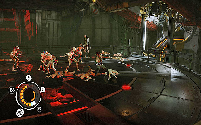 As you have noticed, there are also the standard Prowler Leapers, and Reconversion Leapers in the arena - Boss battle: Johnny Greenteeth - Episode 6 - Remember Me - Game Guide and Walkthrough