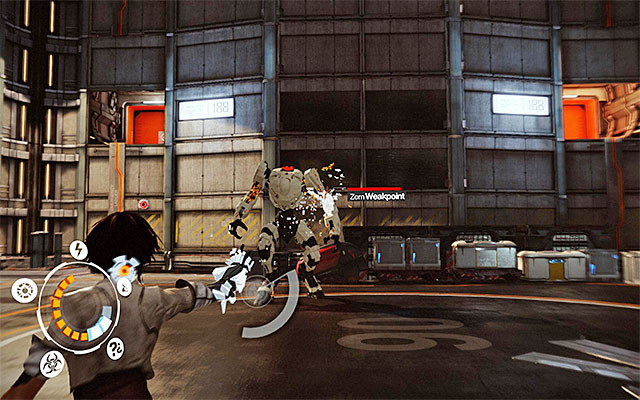 For the strategy of fighting Zorn, consult the final part of the walkthrough for the third episode of the game, especially that fighting this new version of the robot is no different - The cargo elevator - Episode 7 - Remember Me - Game Guide and Walkthrough