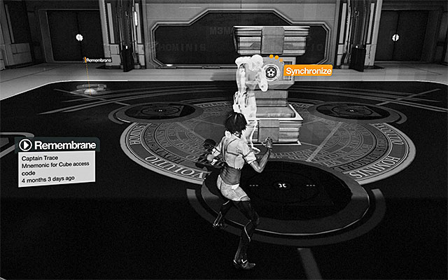 After you have performed all of the optional actions, locate a remembrane and the ground floor - Access the Conception Cube - Episode 7 - Remember Me - Game Guide and Walkthrough