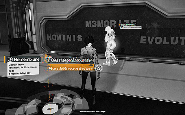 You need to solve the first one of the two puzzles here - Access the Conception Cube - Episode 7 - Remember Me - Game Guide and Walkthrough