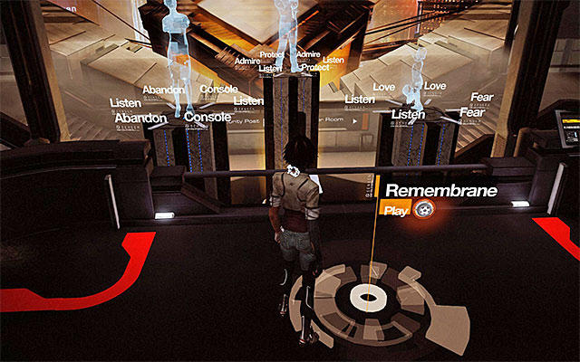 After the synchronization ends, fire the Spammer at the button (Activate Cube Access System), and get access to the second one of the puzzles - Access the Conception Cube - Episode 7 - Remember Me - Game Guide and Walkthrough