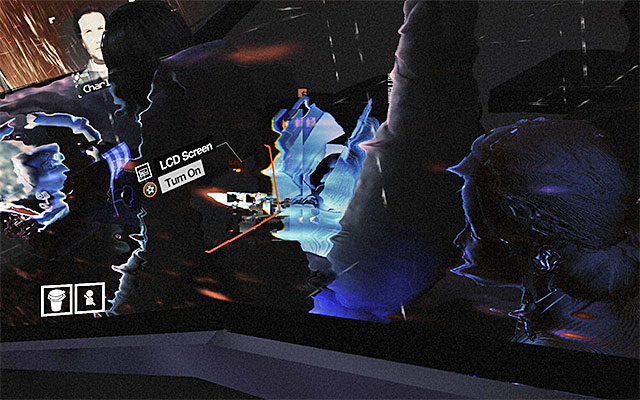 The third glitch is connected with the LCD screen inbuilt into the driver's seat - Cause memory error - Episode 8 - Remember Me - Game Guide and Walkthrough