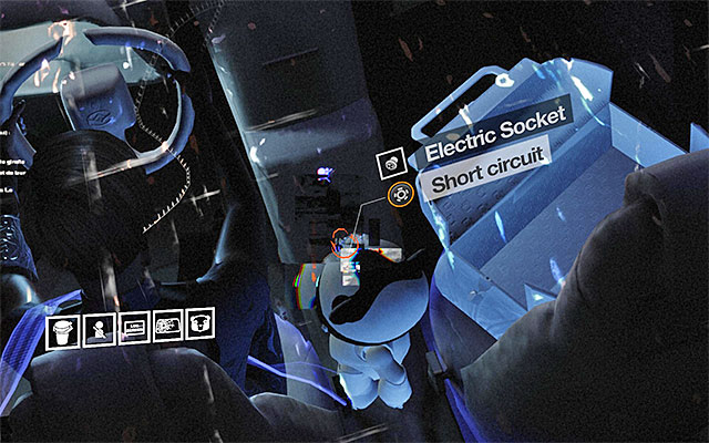 The last, sixth glitch is connected with the Electric Socket on the car's dashboard - Cause memory error - Episode 8 - Remember Me - Game Guide and Walkthrough