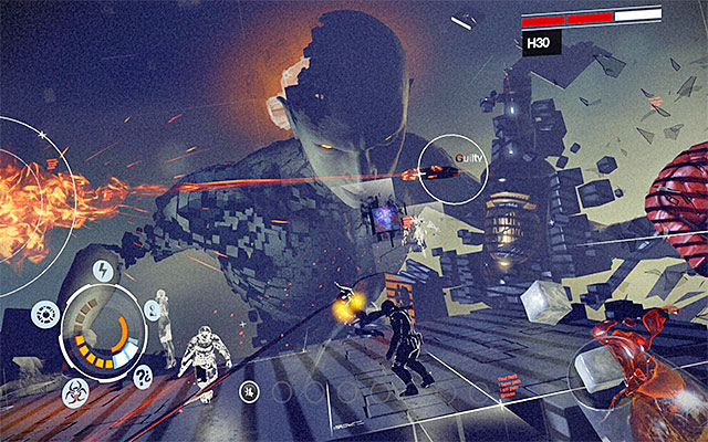 Soon, phase two of the battle begins - Boss battle: H3O - phase two - Episode 8 - Remember Me - Game Guide and Walkthrough