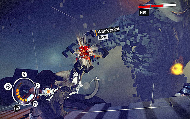 The steps you need to take next are very well known to you from the first phase of the battle - Boss battle: H3O - phase two - Episode 8 - Remember Me - Game Guide and Walkthrough