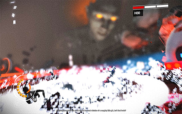 Do not hurry too much to launch the special actions and try to accumulate at least two full units on the focus gauge - Boss battle: H3O - phase three - Episode 8 - Remember Me - Game Guide and Walkthrough