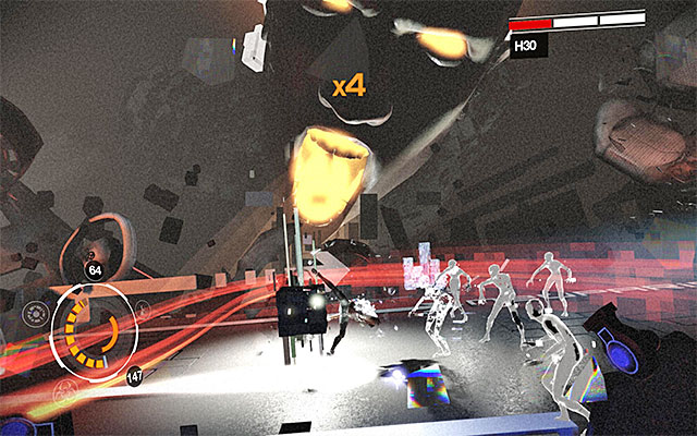 Just like in the case of the first phase, you cannot break the cube with regular attacks so, you additionally need to use the Sensen Fury - Boss battle: H3O - phase three - Episode 8 - Remember Me - Game Guide and Walkthrough