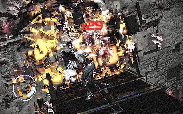 Destroying the Weak Point will play a cutscene - Boss battle: H3O - phase three - Episode 8 - Remember Me - Game Guide and Walkthrough