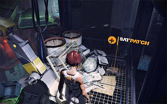 Start running and leap towards the large, metal platform that you need to mount - Reach the vicinity of Tommy's bar (part 1) - Episode 1 - Remember Me - Game Guide and Walkthrough