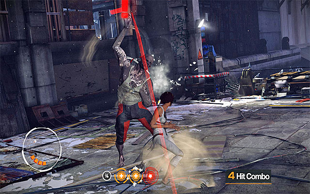 When it comes to attacking this overgrown mutant, the creature can block the regular hits and it is vulnerable only to the Power Pressens - Defeating the stronger Leaper - Episode 1 - Remember Me - Game Guide and Walkthrough