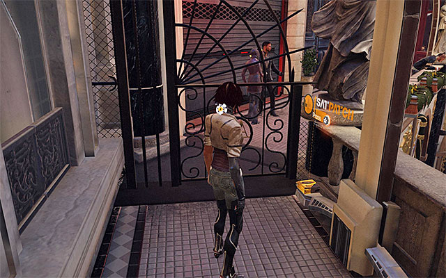 After you listen to the conversation with Edge, examine the interactive screen and start by going left - Meeting with Bad Request - Episode 2 - Remember Me - Game Guide and Walkthrough