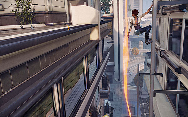 You can now walk over to the small balcony - Follow in the path of the virtual projection - Episode 2 - Remember Me - Game Guide and Walkthrough