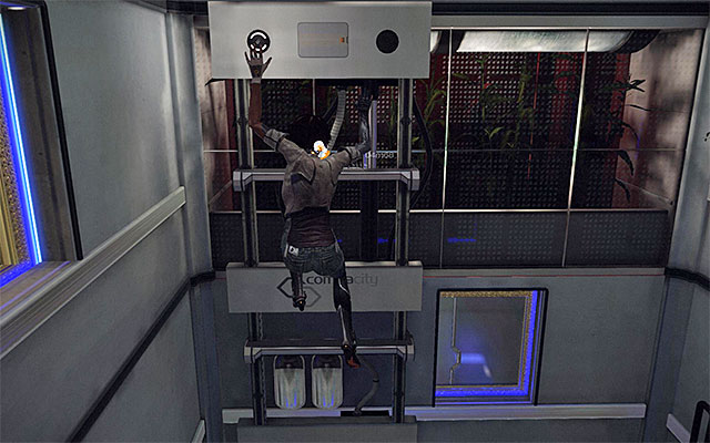 After you are done with the enemies, take the passage at which they first appeared - Follow in the path of the virtual projection - Episode 2 - Remember Me - Game Guide and Walkthrough