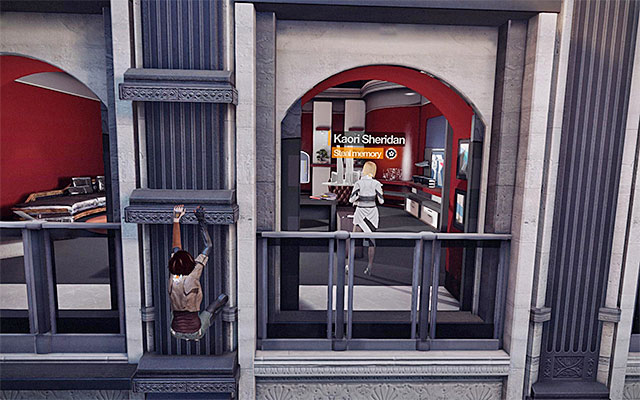 Go towards the roof's edge and leap towards the ledge that you can see in the distance - Steal Kaori Sheridan's memories - Episode 2 - Remember Me - Game Guide and Walkthrough