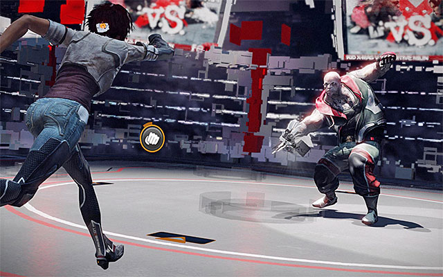 Press the interaction key/button and prepare to play a QTE event that consists in pressing a sequence of keys/buttons at the right moment - Boss Battle: Kid X-Mas - Episode 2 - Remember Me - Game Guide and Walkthrough